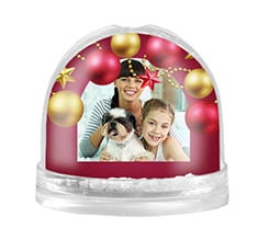 Palla di neve Happy Christmas