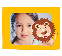 Tovaglietta in tessuto Leoncino