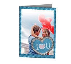 Cards di San Valentino con grafica stilizzata