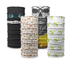 scaldacollo multiuso in poliestere personalizzato