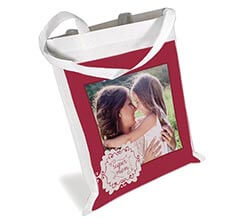 Borsa spesa Citazione Super mom