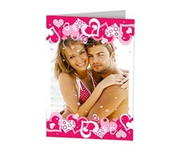 Pink Hearts - Cards