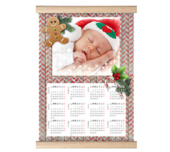 Calendario su Arazzo pan di zenzero