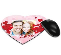 Tappetino mouse cuore Storm of hearts