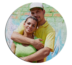 Puzzle Personalizzati Rotondi