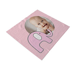 Pezzuola per occhiali Elefantino grigio