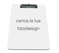 Portablocco a4 con pinza Personalizzato
