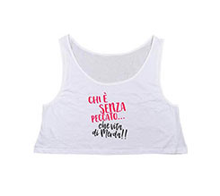 Crop Top Senza peccato