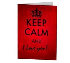 Keep calm in Red Cards