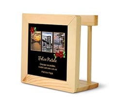 Portatovaglioli in legno Black Christmas