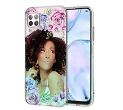 Cover trasparente Huawei P40 Lite fiori