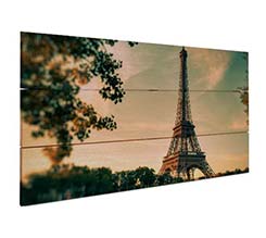 Stampa su listelli in legno 48x24 cm