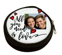 Portamonete rotondo Need love