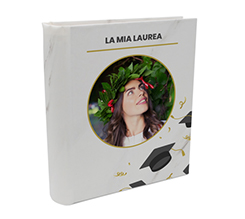 Album con Tasche 16x20 la mia laurea e cappellini
