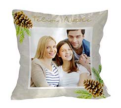 Cuscino classico Pigne natalizie