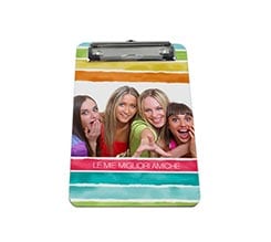 Portablocco A5 in masonite Arcobaleno