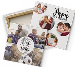 Collage Fotografico su Tela