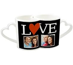 Tazze Love Black collage