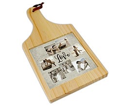 Tagliere in legno Crazy collage