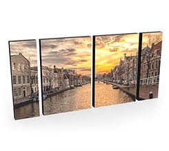 Tela 4 pannelli Double forms