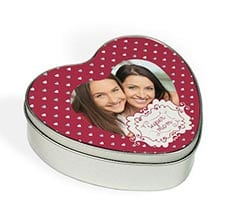 Scatola di Latta Cuore Super mom