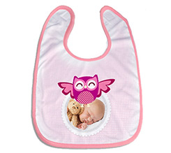 Bavaglino Gufetto Rosa