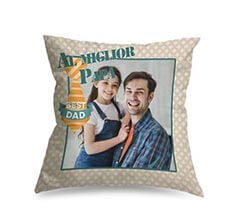 Cuscino in pile Miglior papà