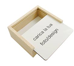 Crea Scatola portaoggetti in legno