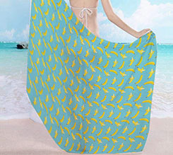 Pareo da Mare Lungo Bananas