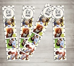 Segnalibro Dad is my hero