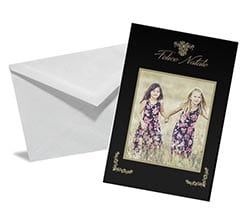 Bigliettino Auguri Dark Christmas