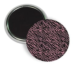 Crea magnete da frigo Zebrato rosa