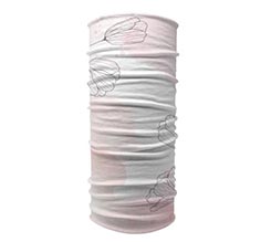 Scaldacollo multiuso in poliestere fiori