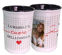 Portapenne in ceramica Simply mum