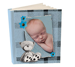 Orsetto celeste Album Fotografici Con Tasche 26x30