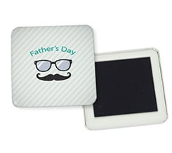 Magnete quadrato da frigo Father’s day