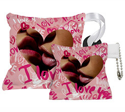 Portachiavi ventosa Pink love