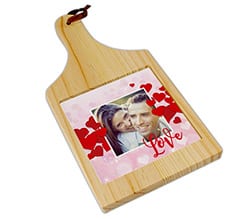 Tagliere in legno Storm of hearts