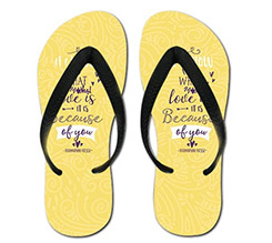 Infradito Because of you