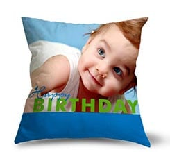 Happy Birthday per Lui su Cuscino in Pile