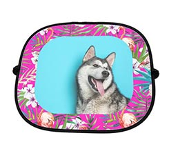 Parasole auto Pink flowers