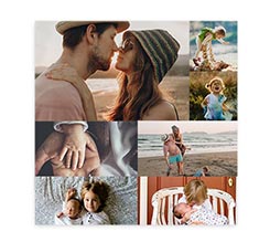 Federa Cuscino Personalizzata 7 Riquadri