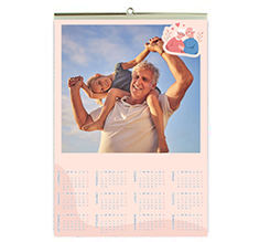 Calendario A3 Annuale con foto per i nonni