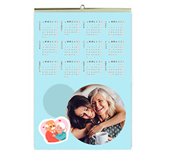 Calendario A3 Annuale con foto per la festa dei nonni