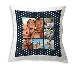 Cuscino classico in microfibra Stelline