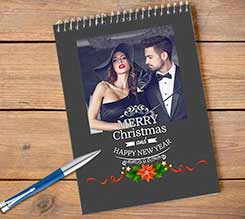 Block Notes A4 Spirale Merry Christmas