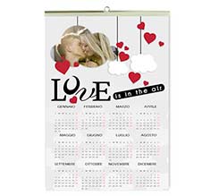 Calendario A4 Lovely cloud