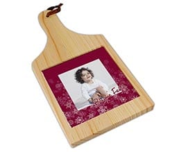 Tagliere in legno Buone feste
