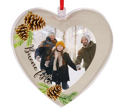 Cuore di Natale Pine cone