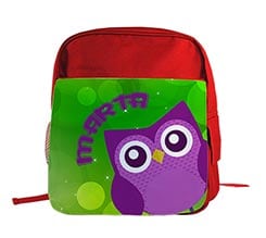 Zaino scuola Gufetto